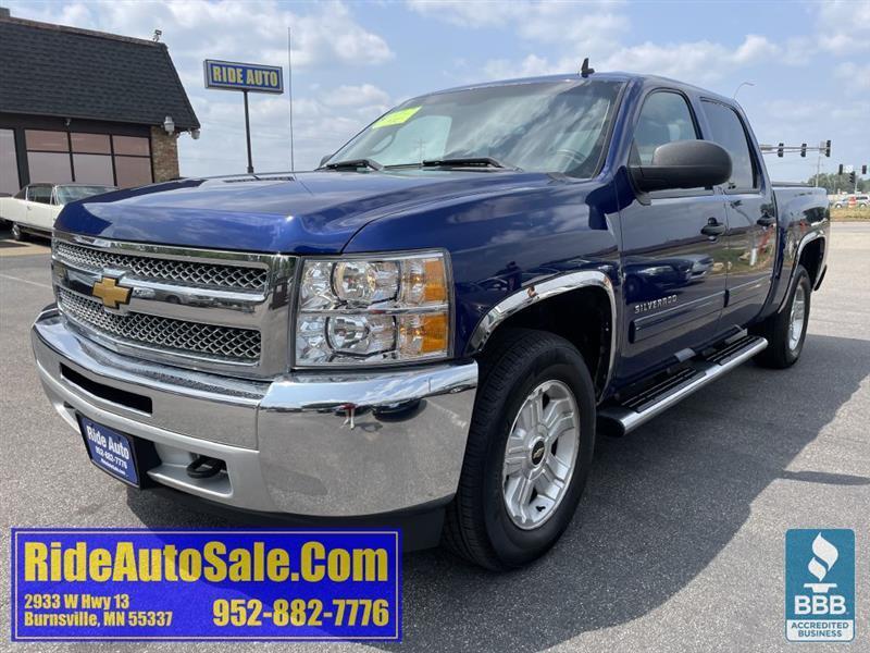 2013 Chevrolet Silverado 1500 LT, Crew cab 4dr, 4x4, 5.3 V8, runs great  !