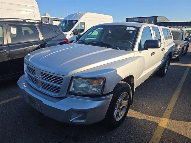Silver 2008 Dodge Dakota Pickup Truck Four-Wheel Drive Automatic
