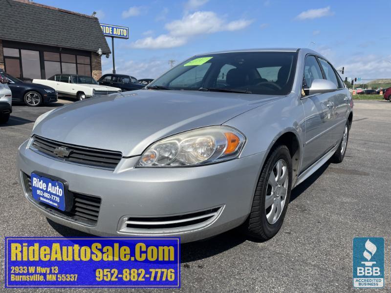 2009 Chevrolet Impala Police, 4dr sedan, powerful 3.9 V6, NICE !