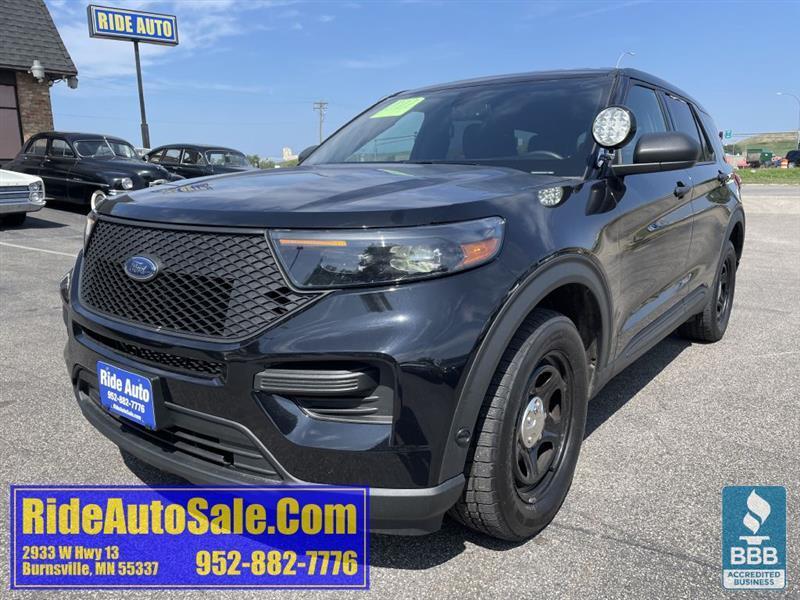 2022 Ford Explorer Police Utility, H.O. 3.3 V6, 1 owner, CLEAN !
