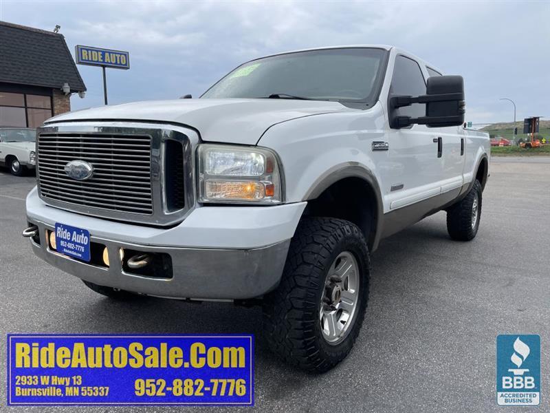2006 Ford F350 Lariat, Crew cab 4dr, 4x4, 6.0 Turbo Diesel V8 !