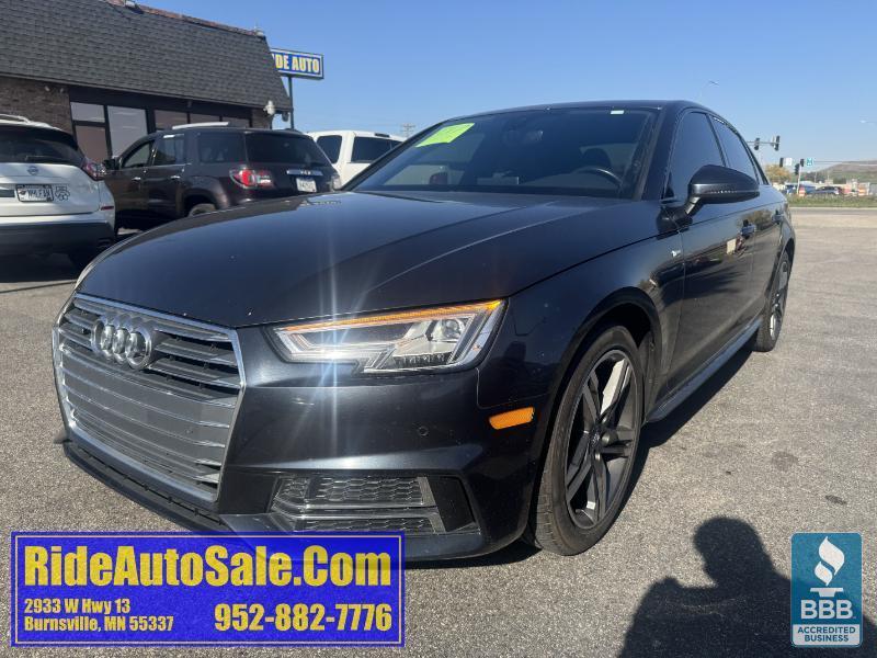 2017 Audi A4 2.0T Premium Plus Quattro AWD, 4CYL, leather !