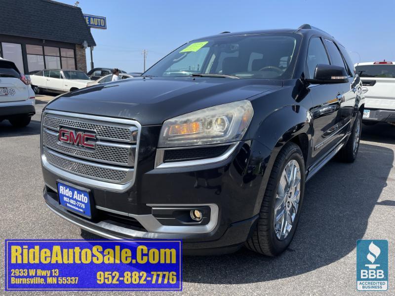 2015 GMC Acadia Denali, 7 Pass. AWD, V6, Leather quads, CLEAN !
