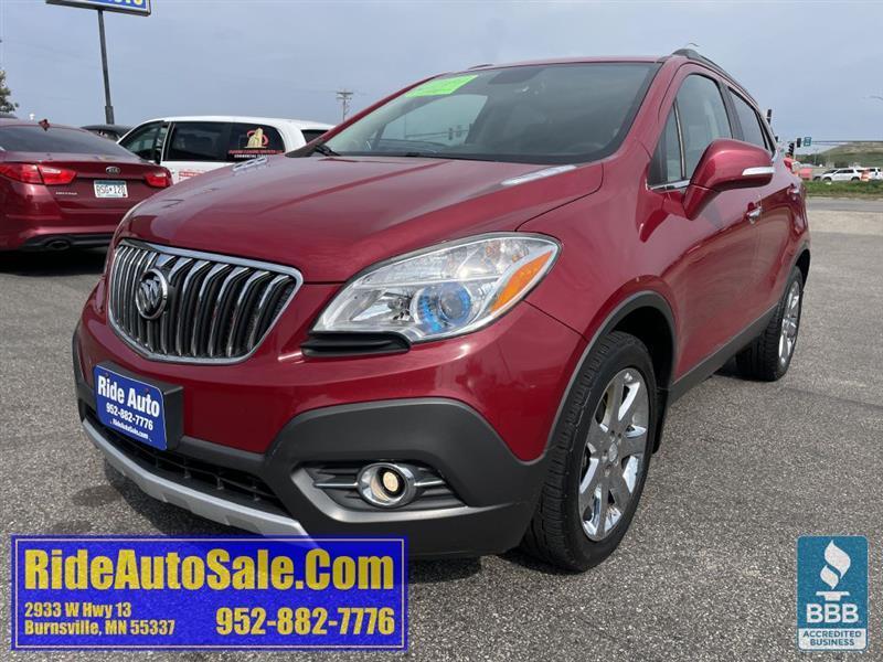 2014 Buick Encore Leather 5 Pass. Cross Over SUV 4cyl AWD FINANCING!