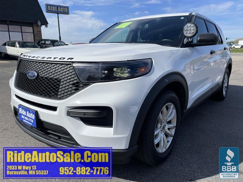 2022 Ford Explorer Police Interceptor, H.O. Turbo V6, 1 owner, CLEAN