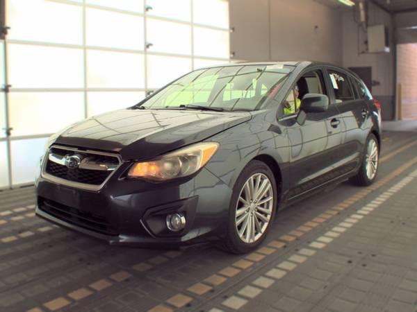 Gray 2013 Subaru Impreza Hatchback All-Wheel Drive Automatic