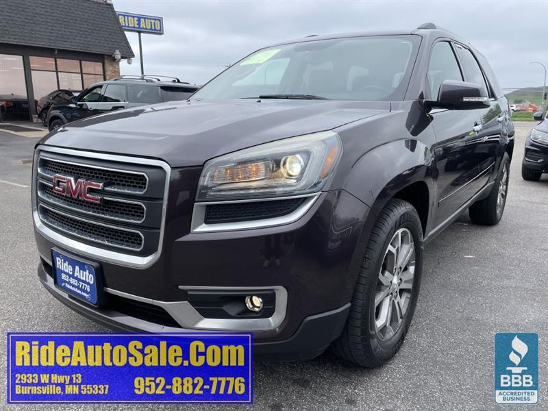 2016 GMC Acadia SLT, 7 Pass. AWD, V6, leather quads, CLEAN !