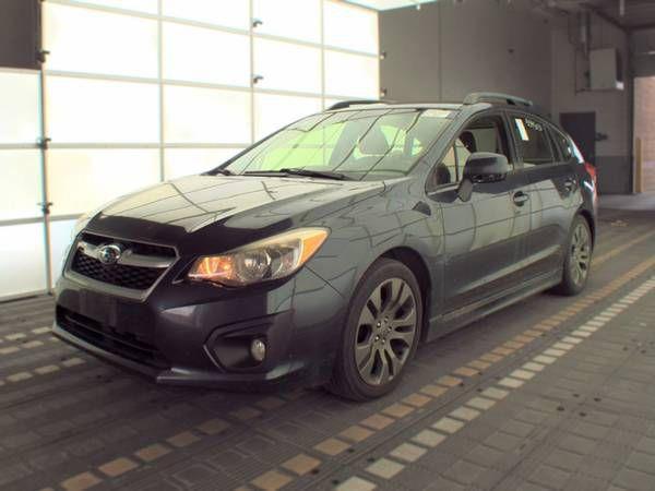 Gray 2013 Subaru Impreza Hatchback All-Wheel Drive 5-Speed Manual