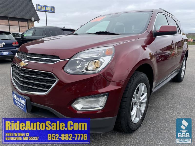2017 Chevrolet Equinox LT, AWD, 2.4 4cyl, 1 owner, great history !