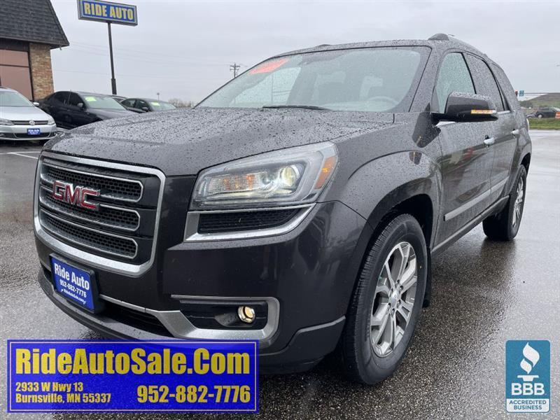 2014 GMC Acadia SLT-2, 7 Pass. AWD, V6, leather, CLEAN !