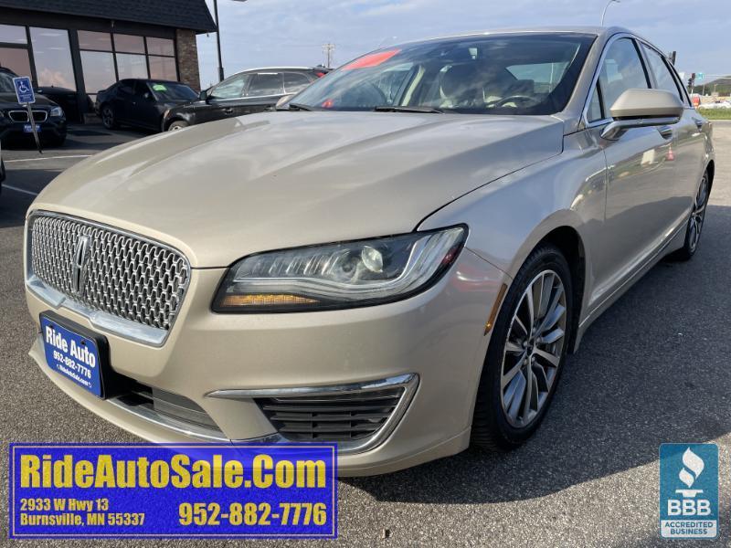 2017 Lincoln MKZ Select, 4dr sedan, AWD, 4cyl, leather, CLEAN !