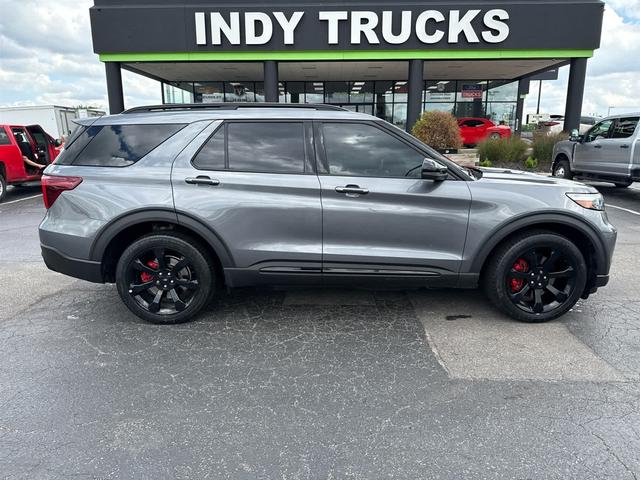 Carbonized Gray Metallic 2021 Ford Explorer SUV / Crossover All-Wheel Drive Automatic