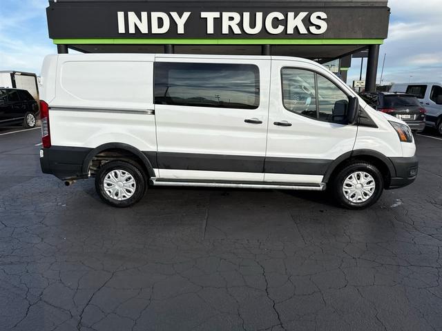 Oxford White 2024 Ford Transit Cargo 250 Low Roof LB RWD Van Rear-Wheel Drive Automatic