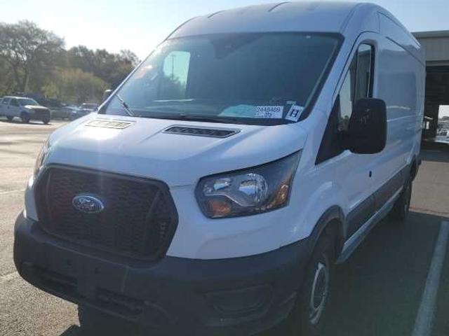 Oxford White 2024 Ford Transit Cargo 250 Medium Roof LB RWD Van Rear-Wheel Drive Automatic