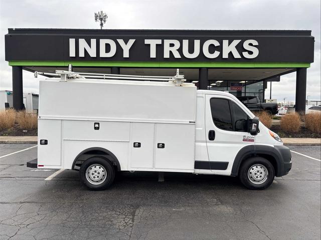 Bright White Clearcoat 2018 RAM ProMaster Chassis 3500 136 Cutaway FWD Pickup Truck Front-Wheel Drive 6-Speed Automatic