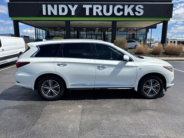 Majestic White 2020 INFINITI QX60 Luxe FWD SUV / Crossover Front-Wheel Drive Continuously Variable Transmission