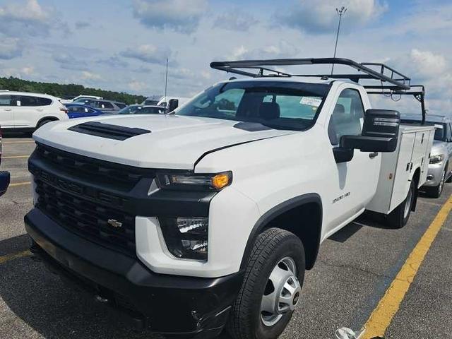 Summit White 2020 Chevrolet Silverado 3500HD Pickup Truck 6-Speed Automatic