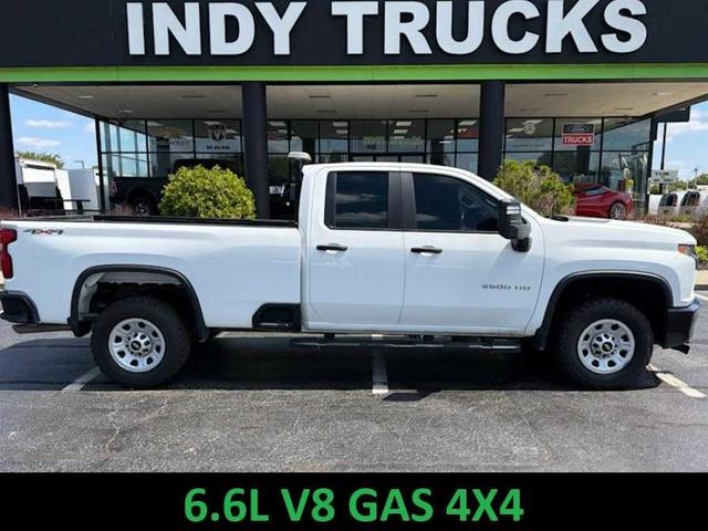 Summit White 2022 Chevrolet Silverado 3500HD Pickup Truck Four-Wheel Drive 6-Speed Automatic