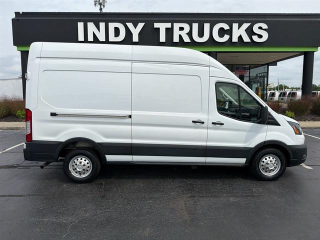 Oxford White 2023 Ford Transit Cargo Van All-Wheel Drive Automatic