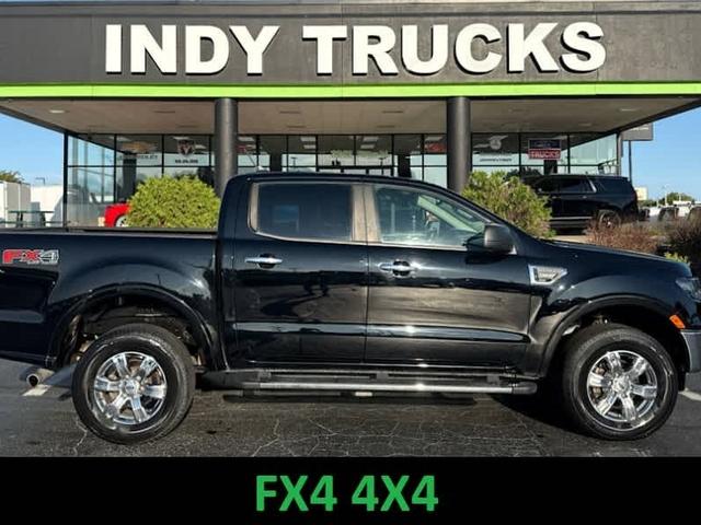 Shadow Black 2023 Ford Ranger Pickup Truck Four-Wheel Drive Automatic