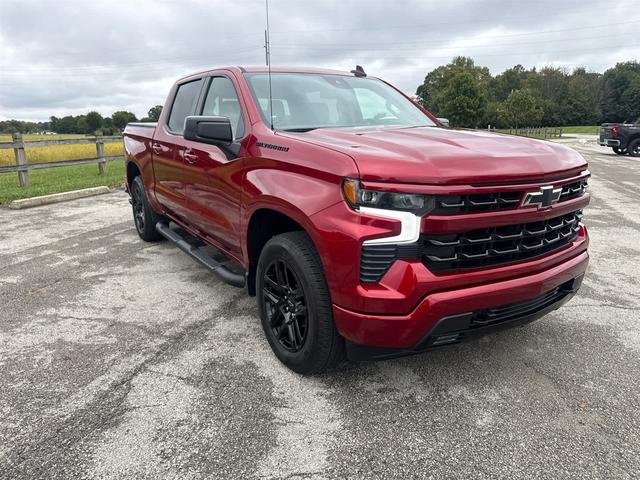 Radiant Red Tintcoat 2024 Chevrolet Silverado 1500 Pickup Truck Four-Wheel Drive Automatic