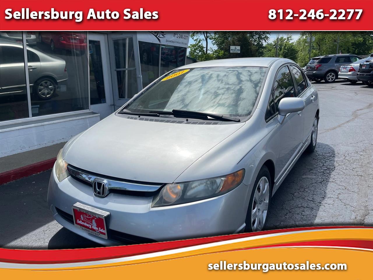 2007 Honda Civic LX Sedan 4D