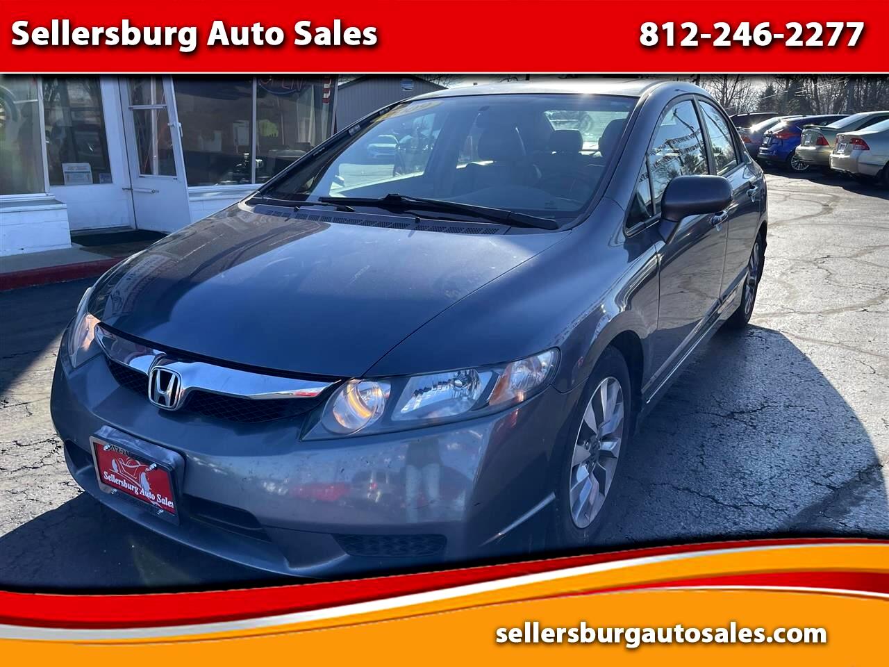 Used 2009 Honda Civic EXL Sedan 4D for Sale in Sellersburg IN 47172