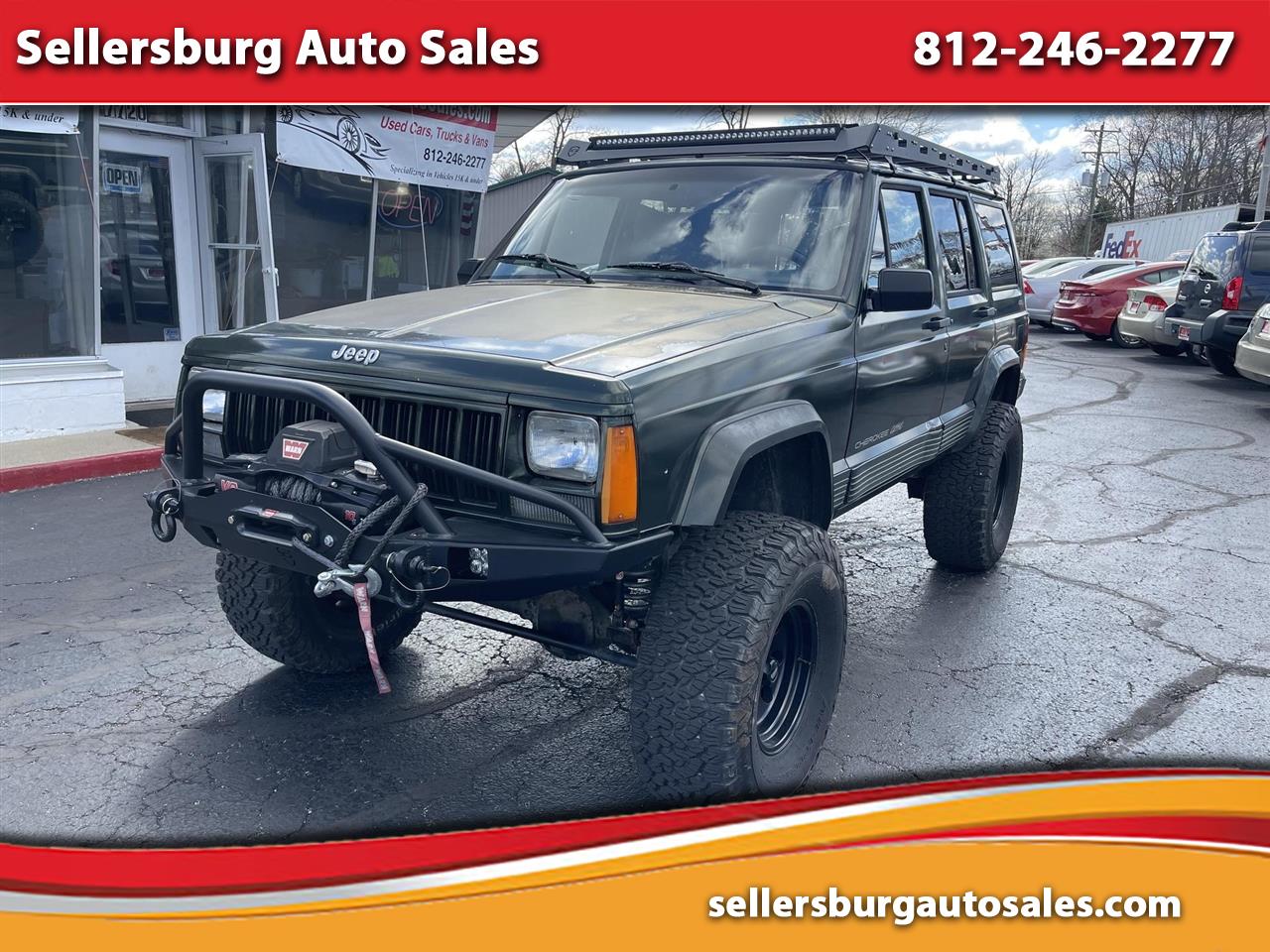 Used 1996 Jeep Cherokee Sport SUV 4D for Sale in Sellersburg IN 47172