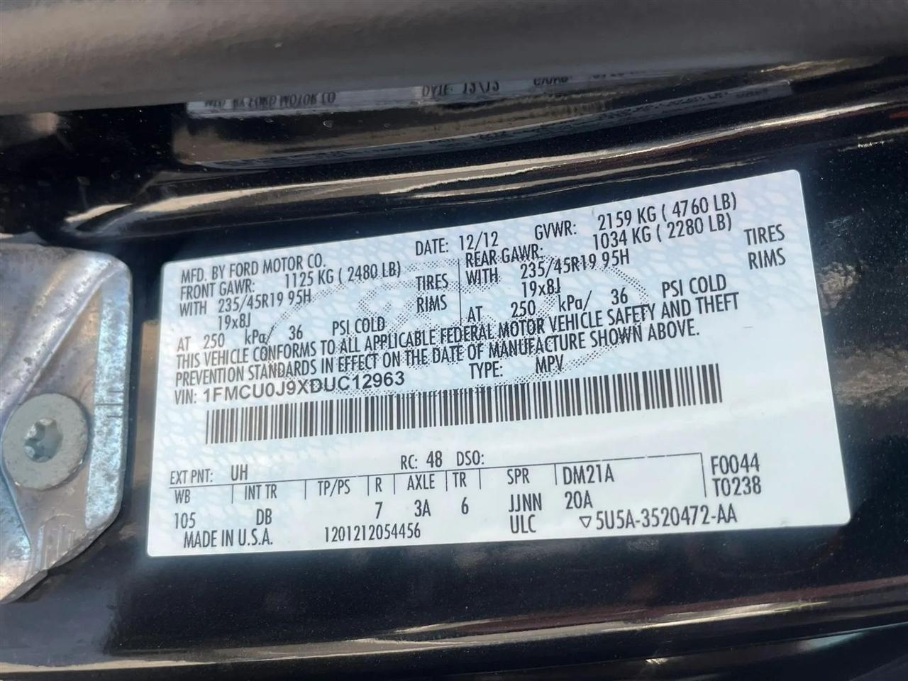 Ford Escape  2013