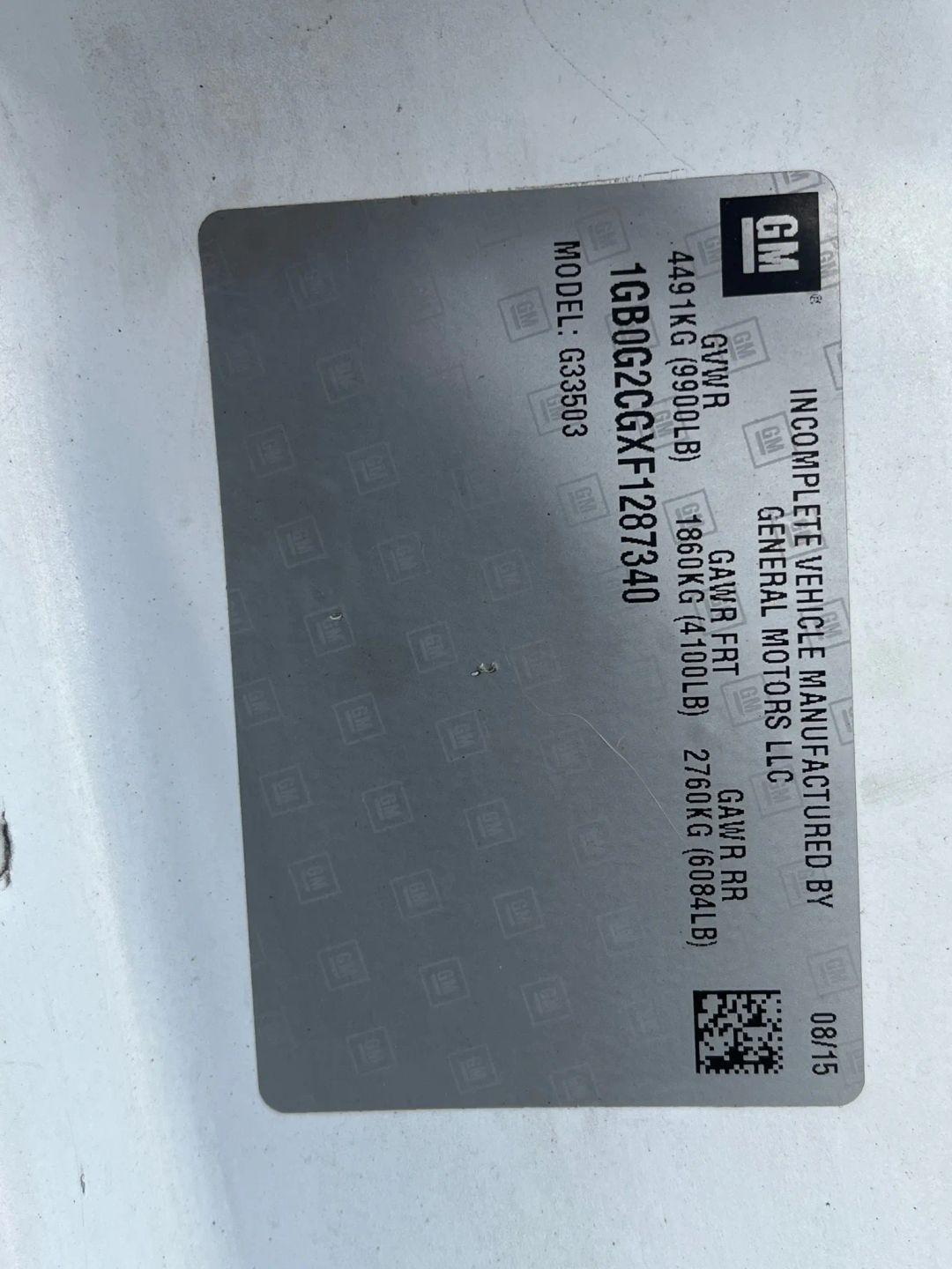 Chevrolet Express  2015