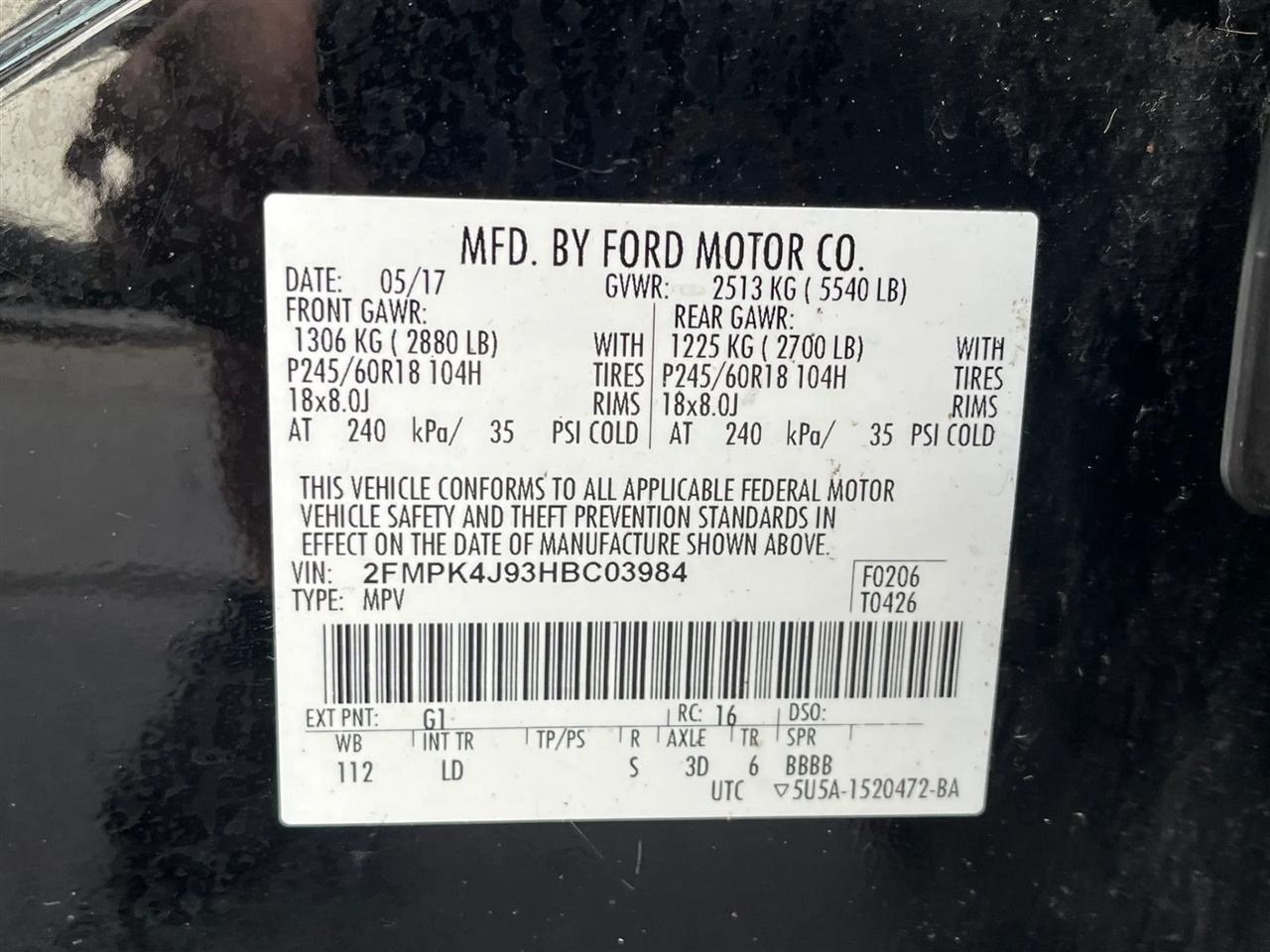 Ford Edge  2017