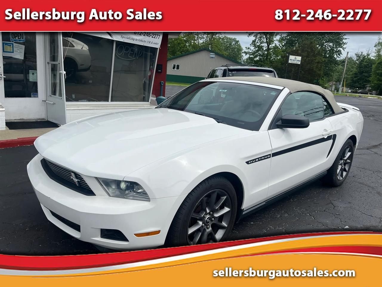 2012 Ford Mustang Premium Convertible 2D