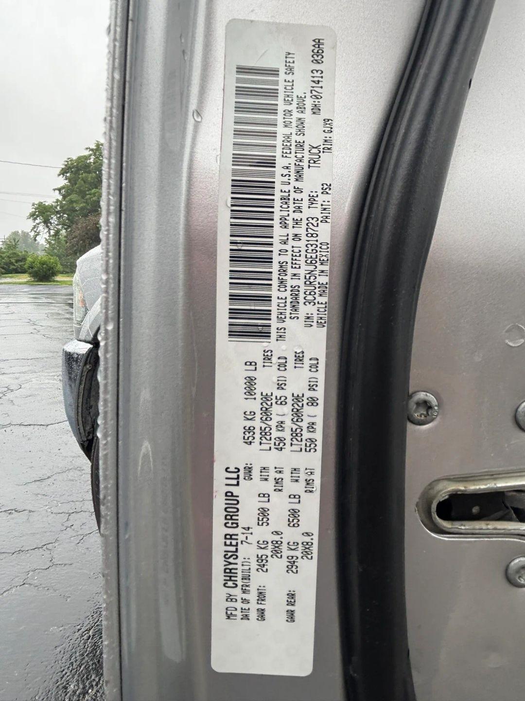 RAM 2500  2014