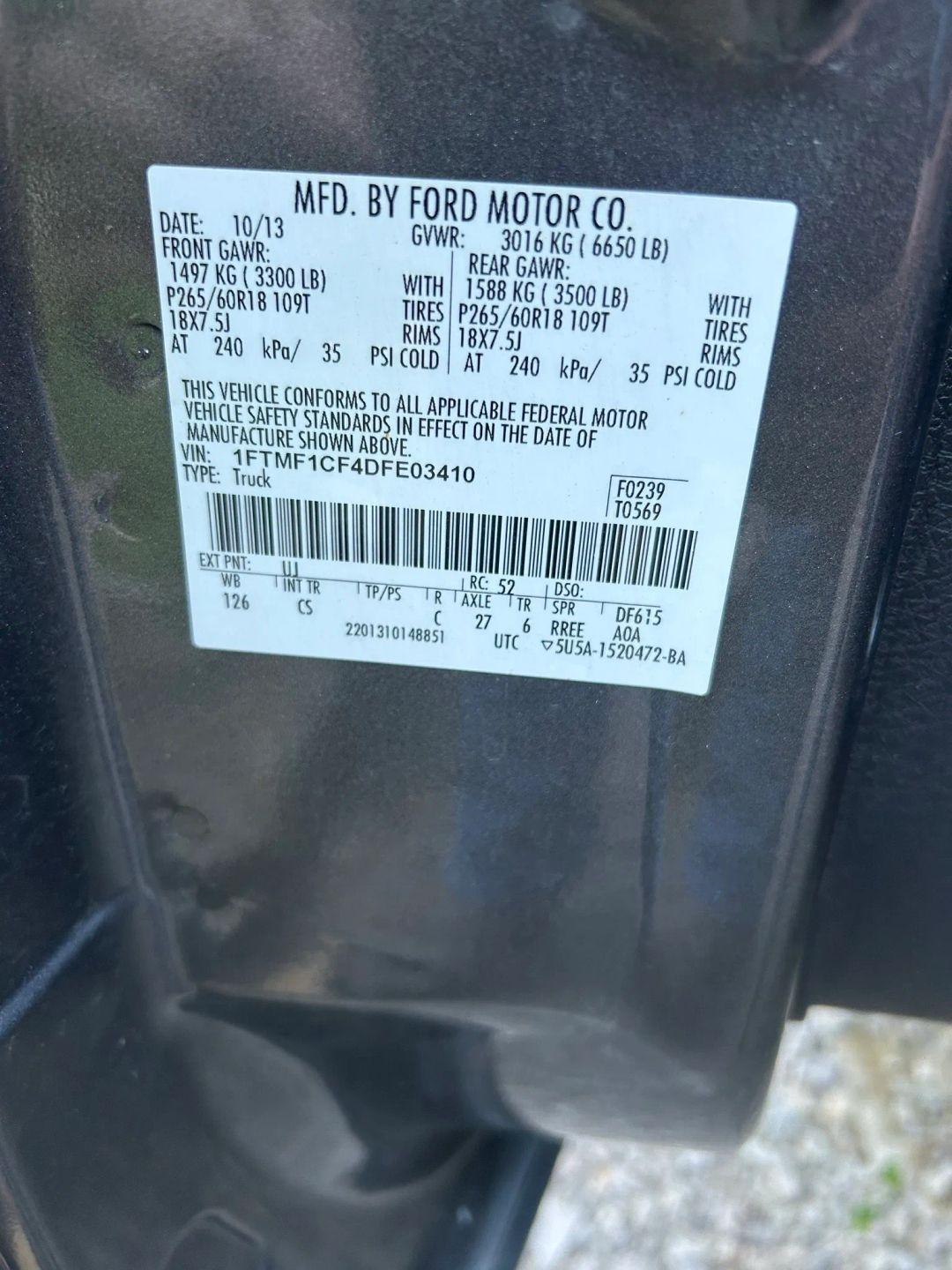 Ford F-150  2013