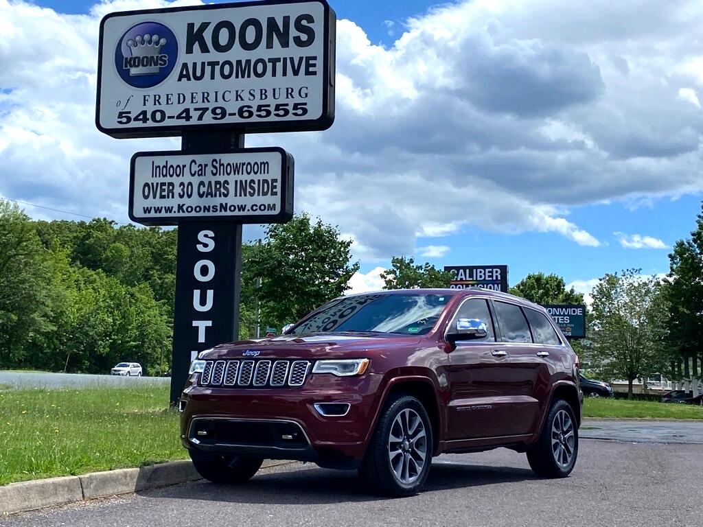 2018 Jeep Grand Cherokee Overland 4x4