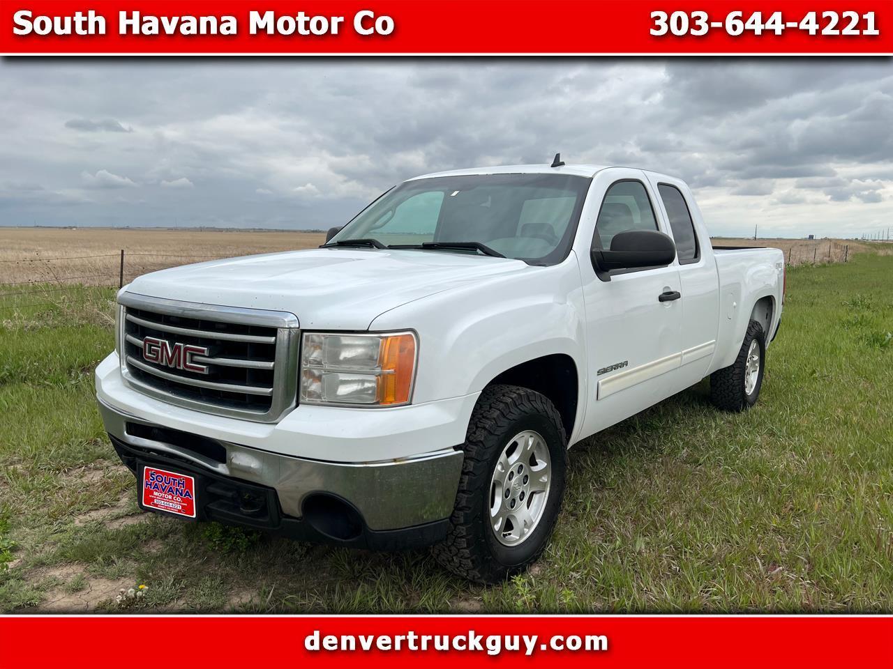 2013 GMC Sierra 1500 4WD Ext Cab 143.5" SL