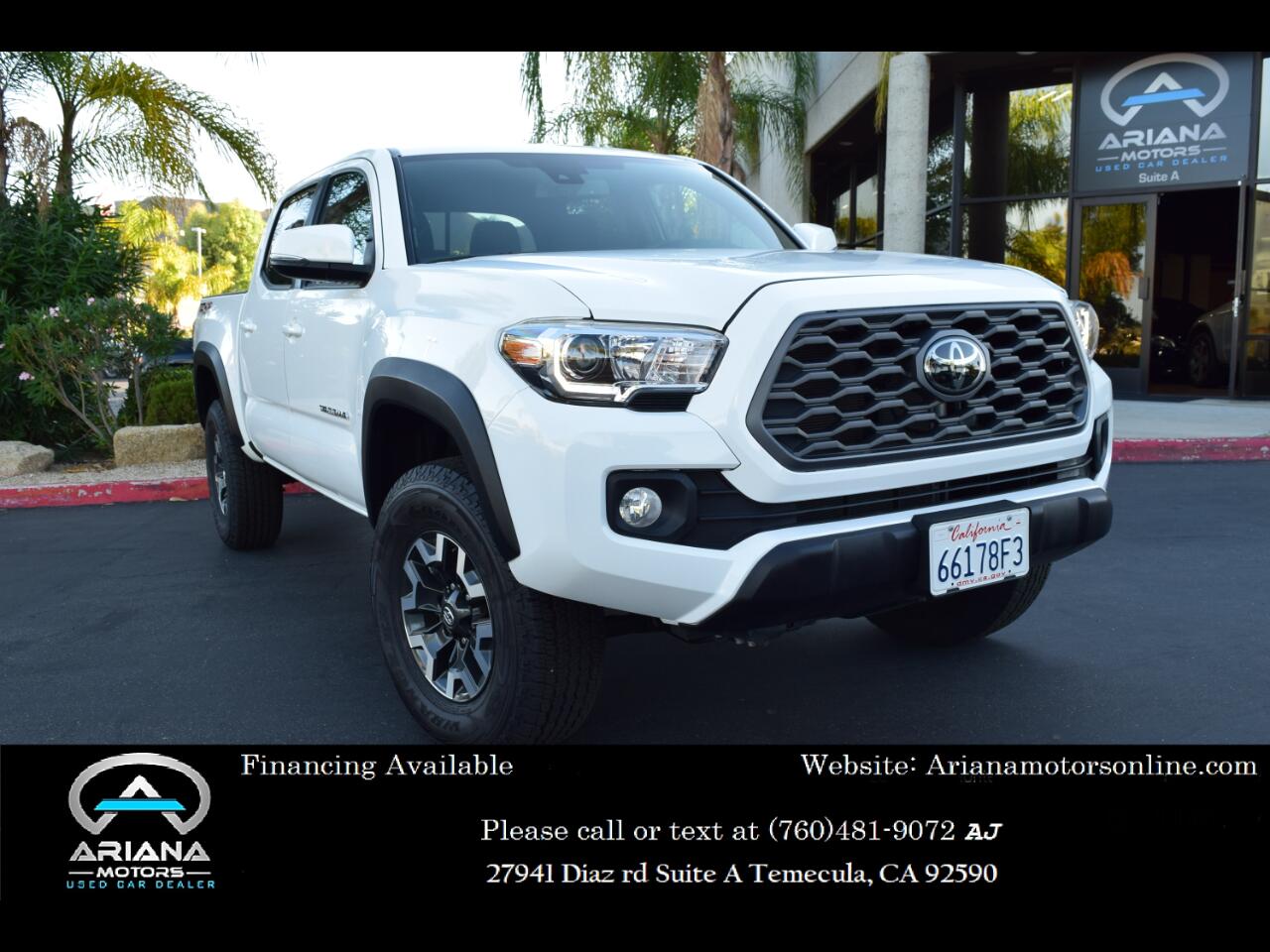 2021 Toyota Tacoma 4WD Double Cab V6 AT TRD Off Road (Natl)
