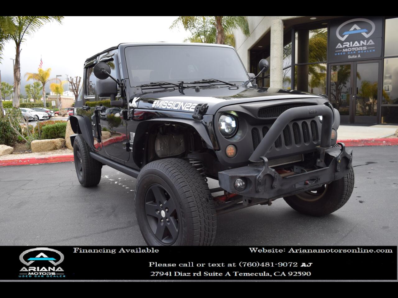 Used 2011 Jeep Wrangler Unlimited Sport 4WD for Sale in Temecula CA 92590  Ariana Motors