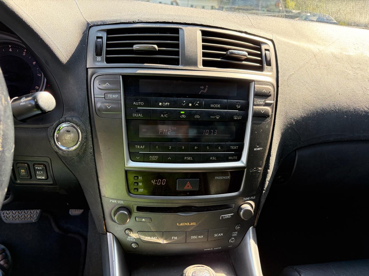 Lexus IS IS 250 6-Speed Manual 2007