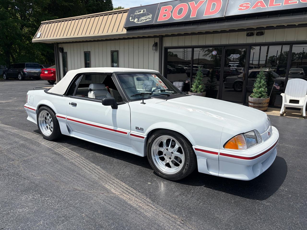 Ford Mustang GT convertible 1990
