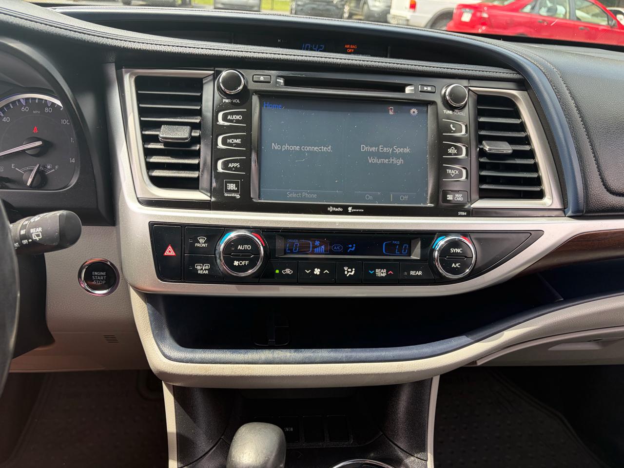 Toyota Highlander Limited FWD V6 2015