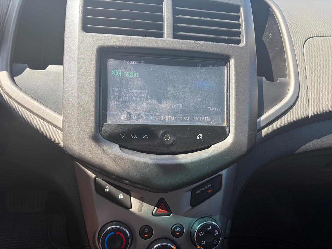 Chevrolet Sonic LT Auto Sedan 2015