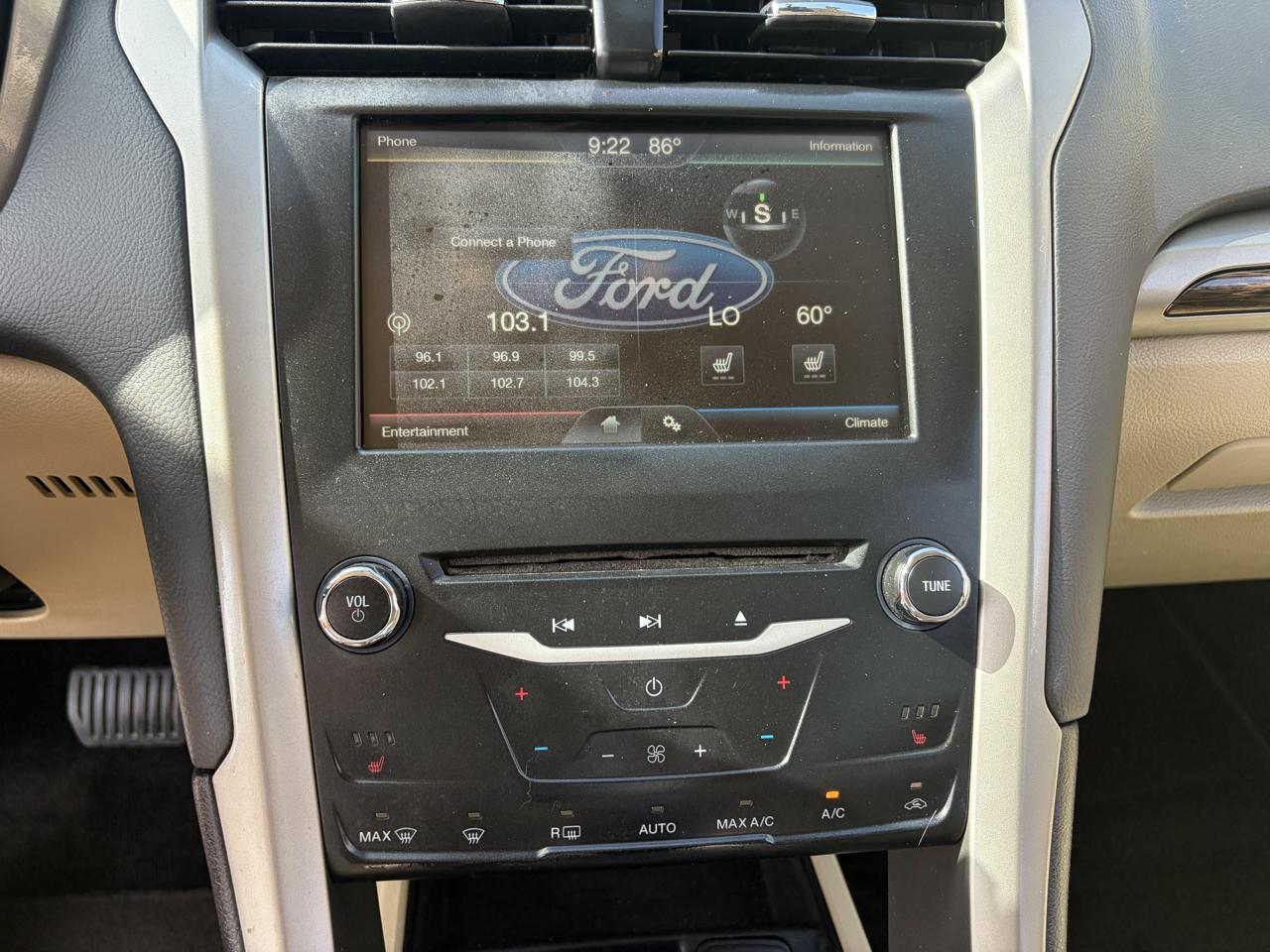 Ford Fusion SE 2014