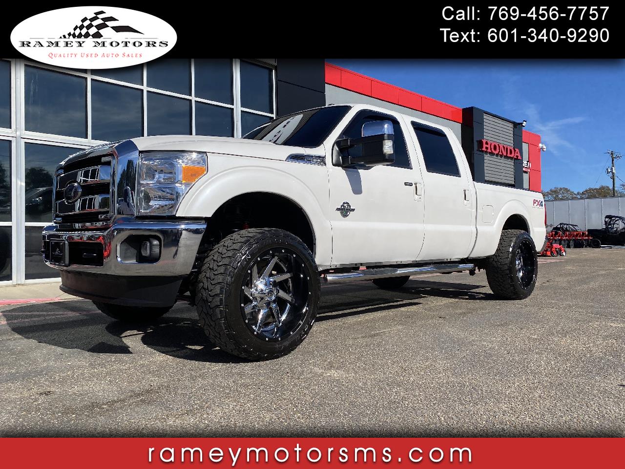 Used 2016 Ford F250 4WD CREWCAB LARIAT CUSTOM LEVELED for Sale in