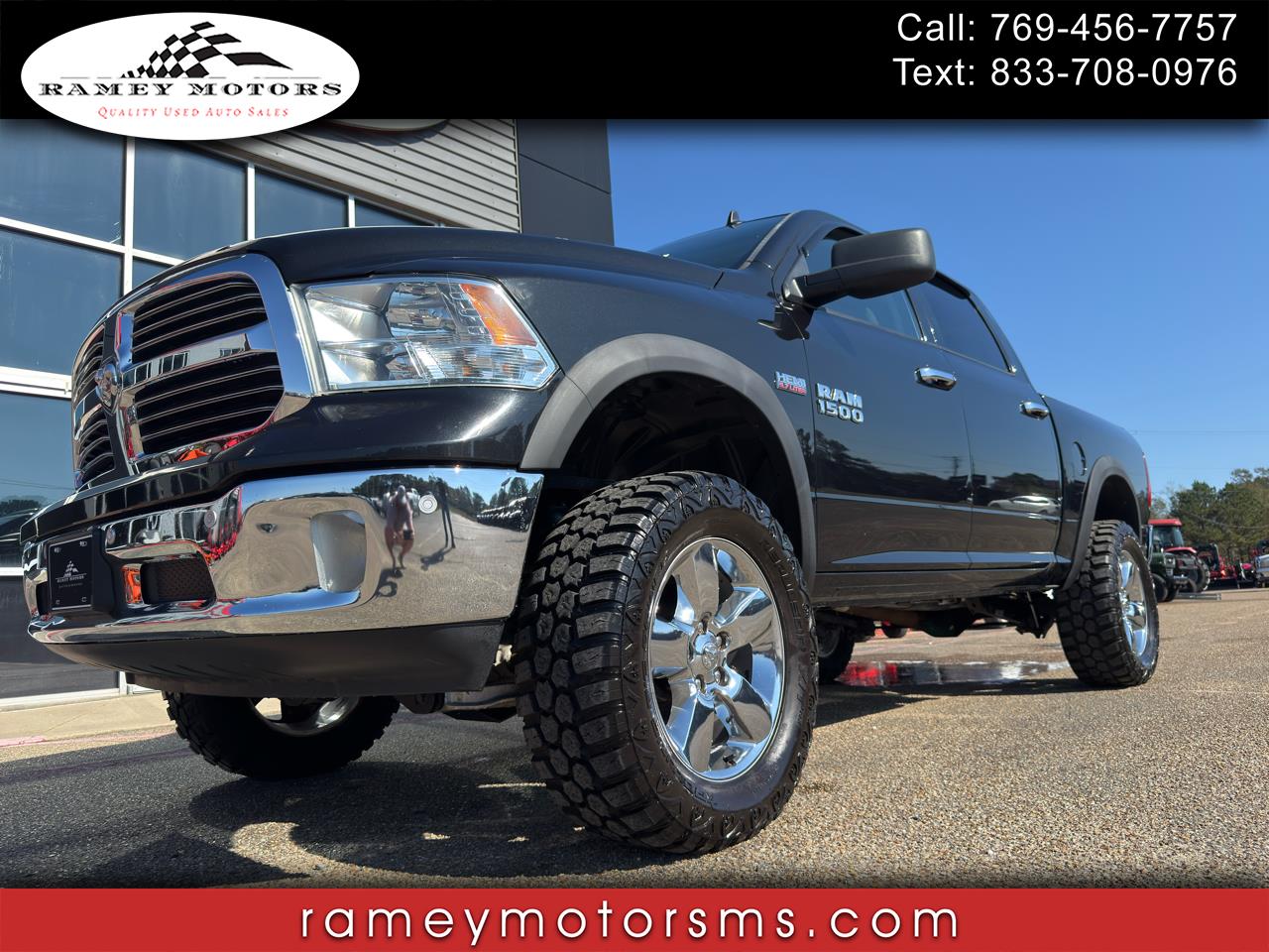 2018 RAM 1500 BIG HORN CREWCAB 4WD 5.7L V8 HEMI CUSTOM