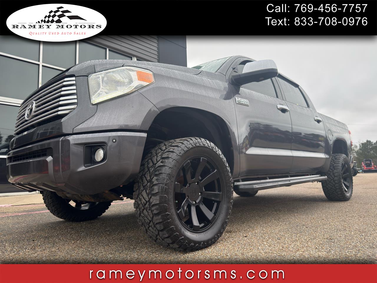 2017 Toyota Tundra 4WD PLATINUM CREWCAB 4WD CUSTOM