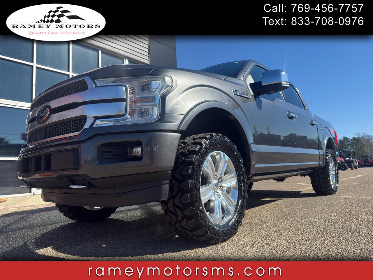 2019 Ford F-150 PLATINUM CREWCAB 4WD