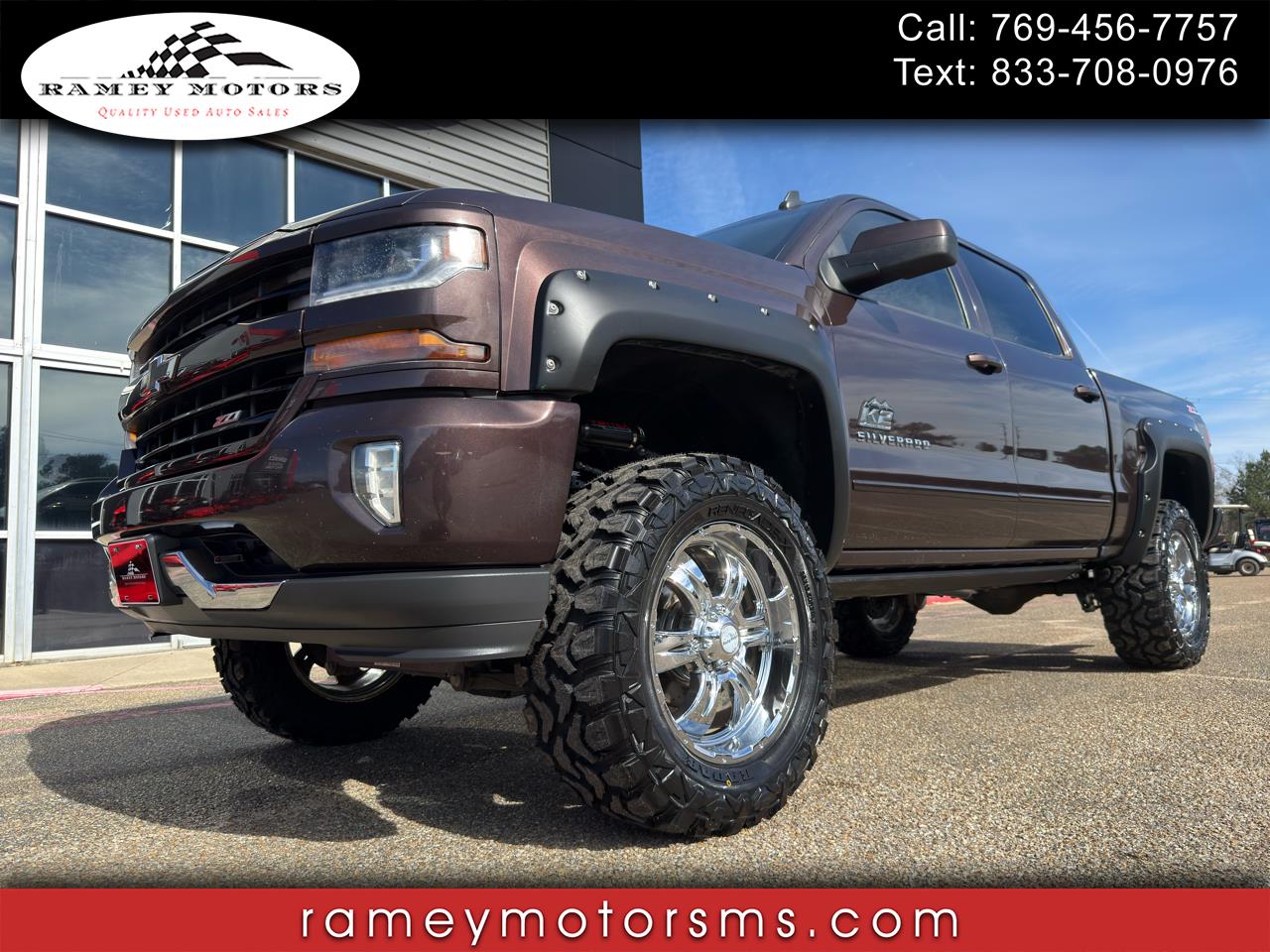 2016 Chevrolet Silverado 1500 LT K2 ROCKY RIDGE CREWCAB 4WD