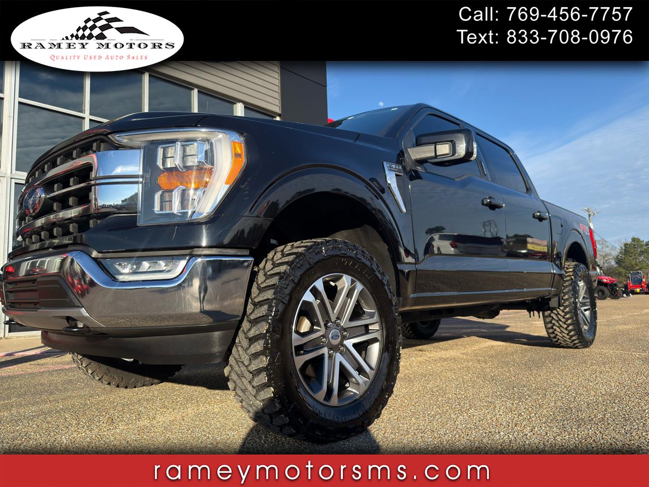2022 Ford F-150 LARIAT CREWCAB 4WD 5.0L V8