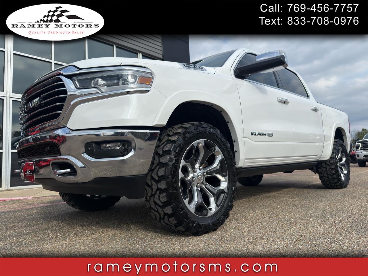 2019 RAM 1500 LARAMIE LONGHORN CREWCAB 4WD CUSTOM
